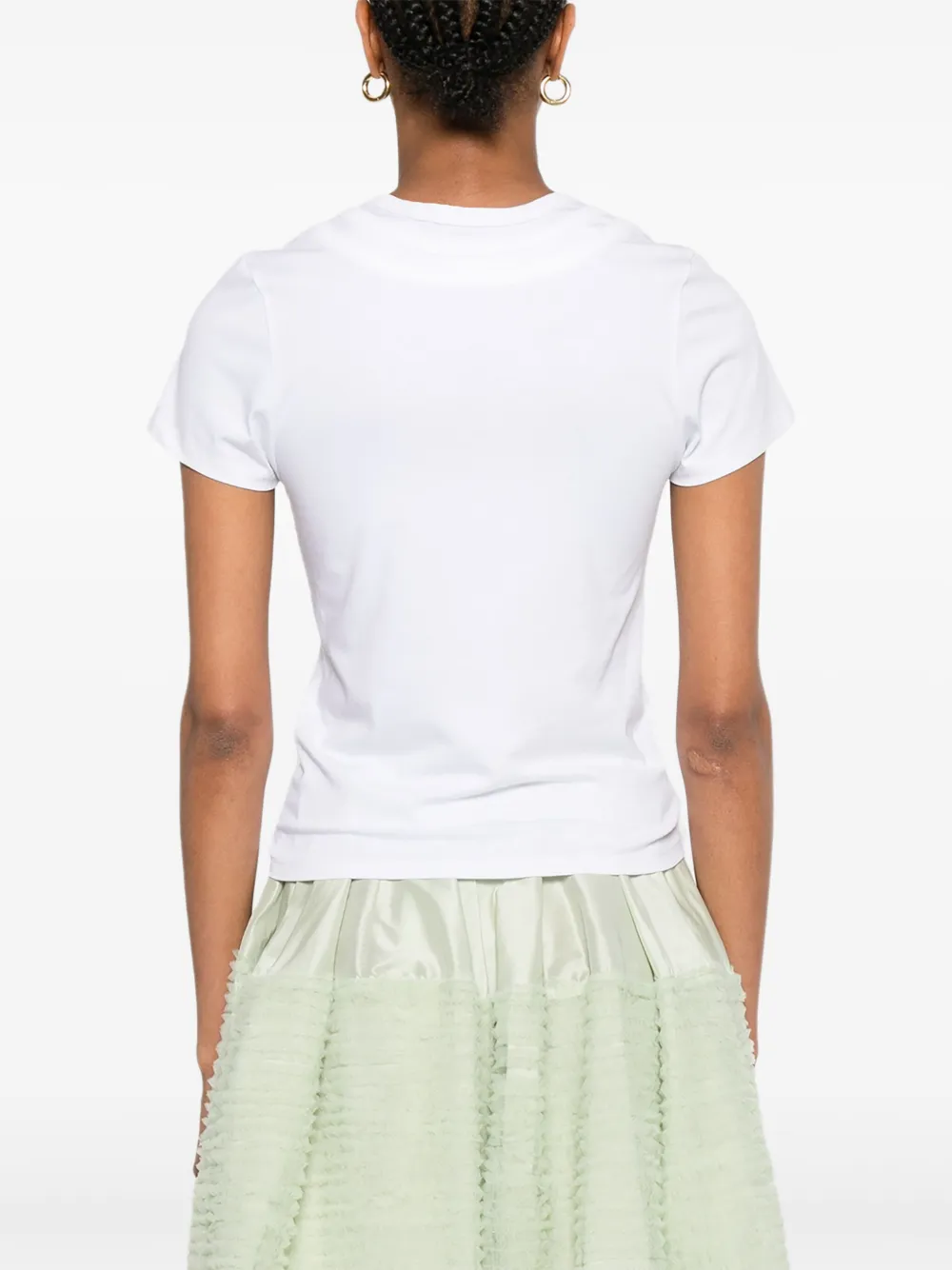 Viktor & Rolf Triple-collar T-shirt In White