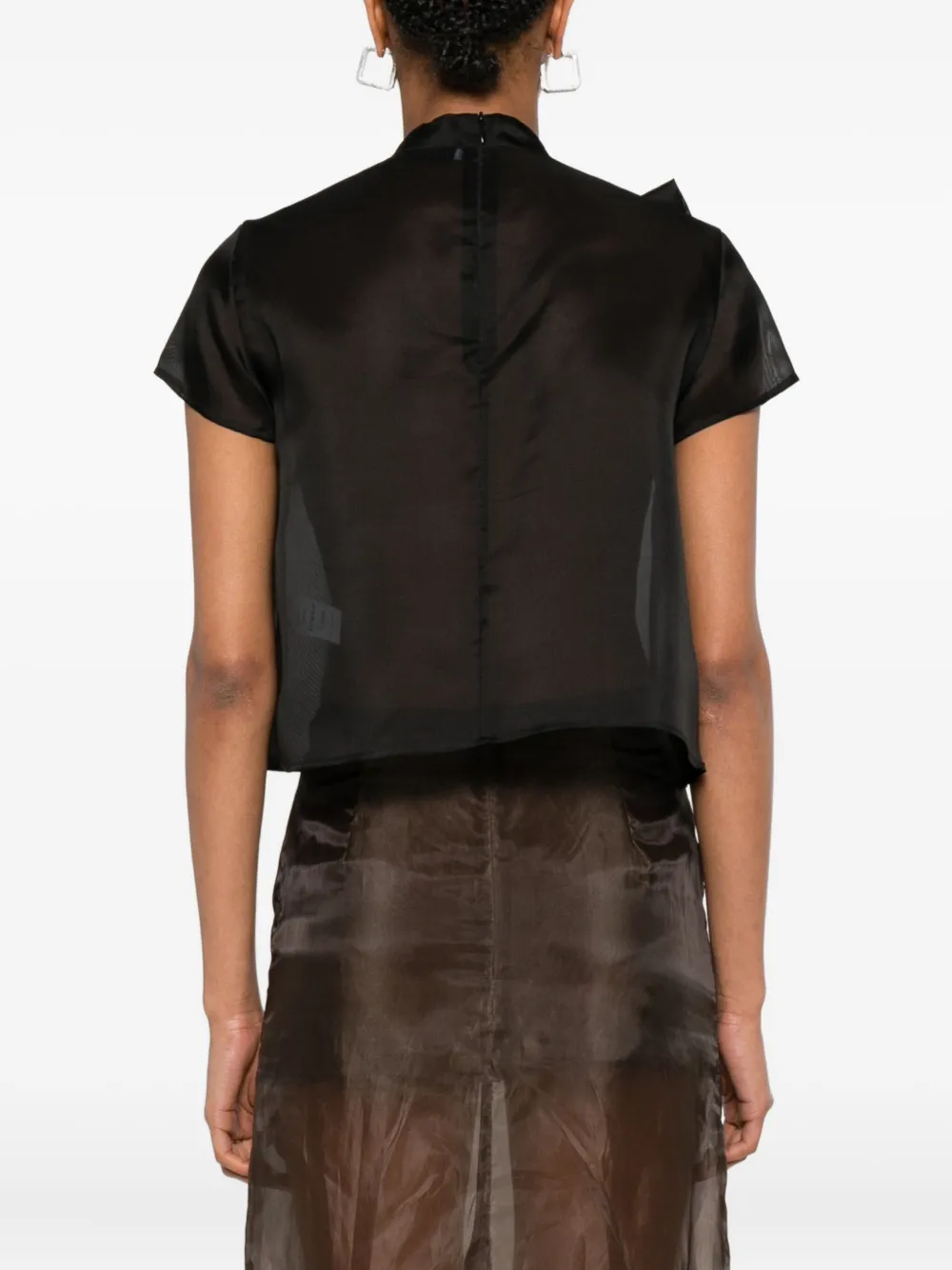 Viktor & Rolf Blouse met strik Zwart