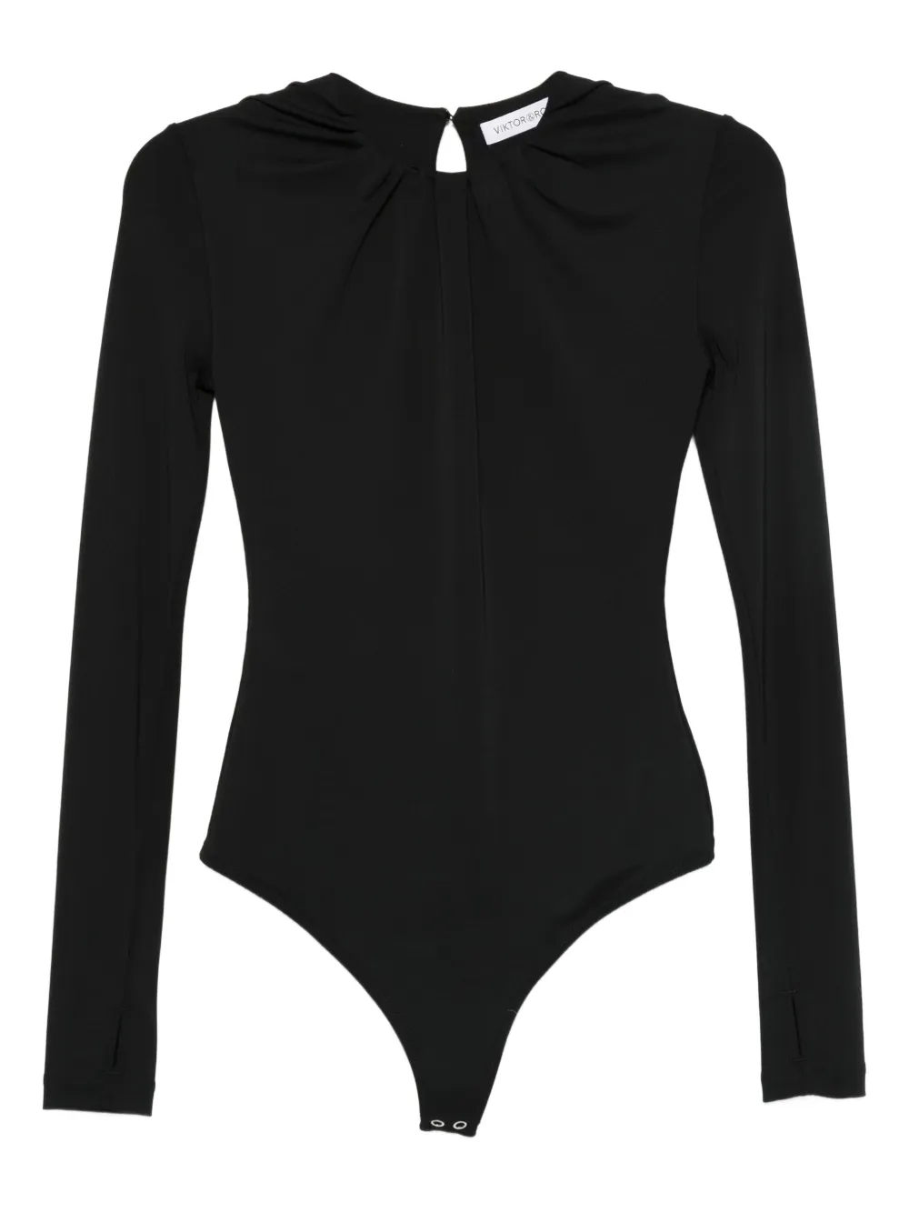Viktor & Rolf draped bodysuit | Black | Image 1