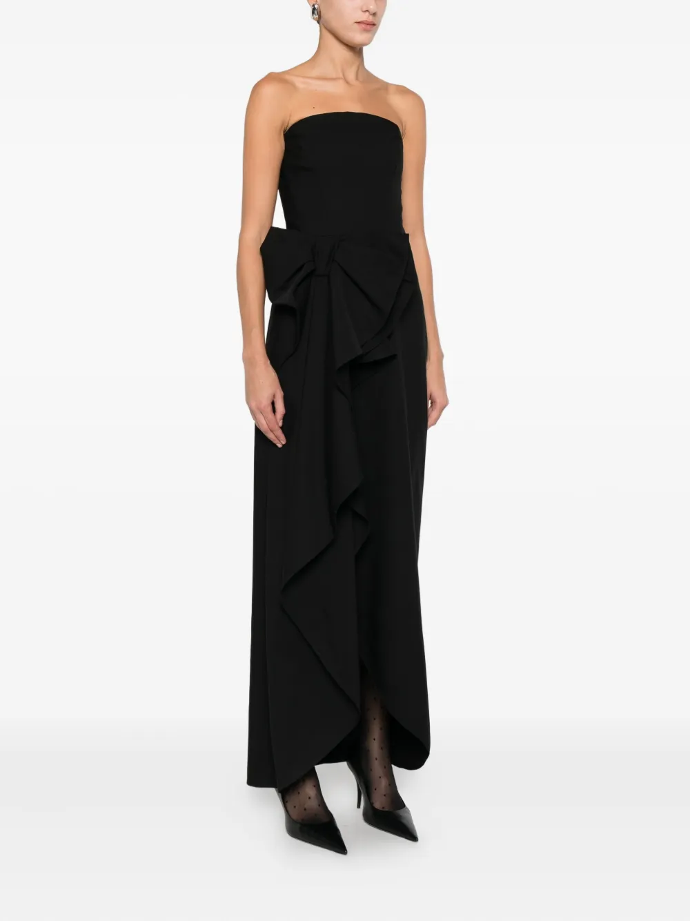 Viktor & Rolf Bow Gown In Black