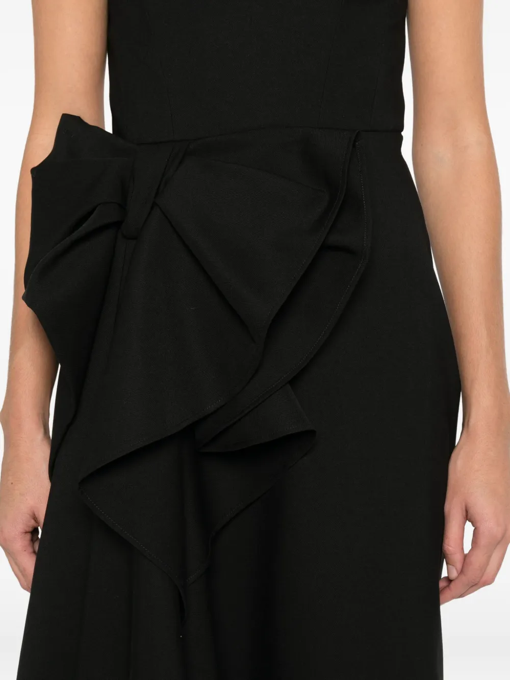 Viktor & Rolf Bow Gown In Black