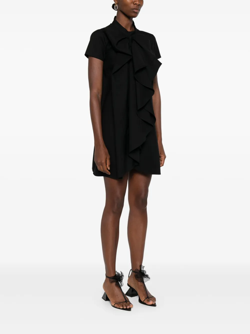 Viktor & Rolf Mini-jurk met strikdetail Zwart