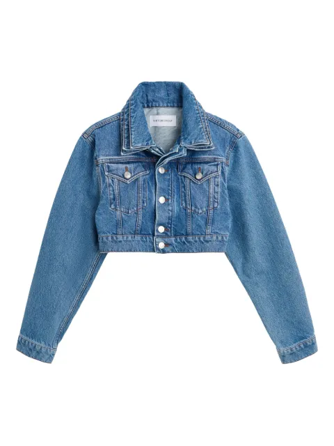 Viktor & Rolf triple layer denim jacket