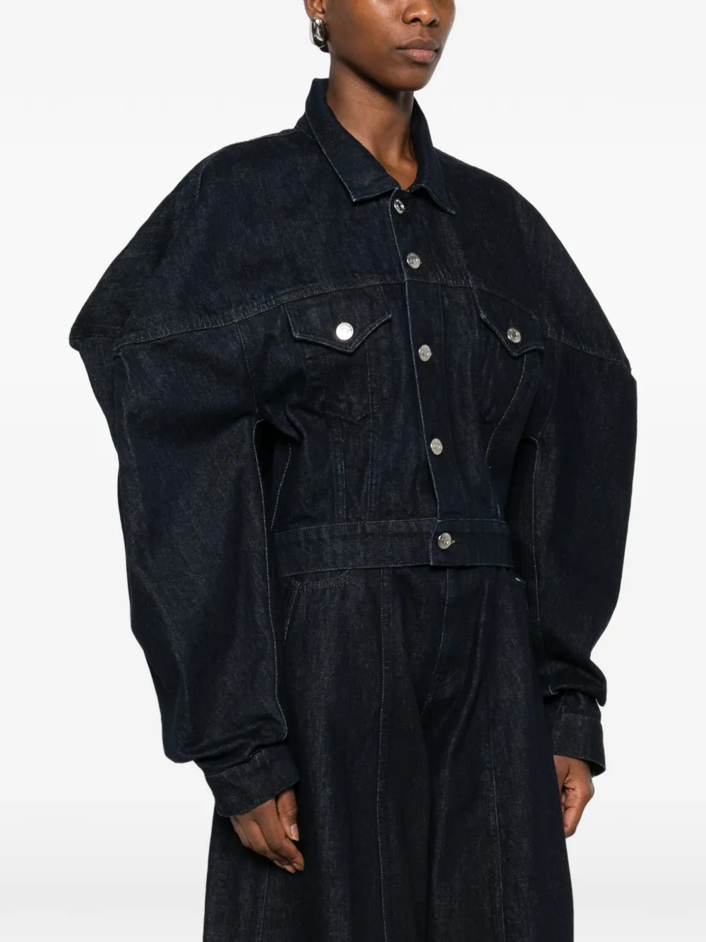  Viktor & Rolf Patch-pockets Denim Jacket - Blue 