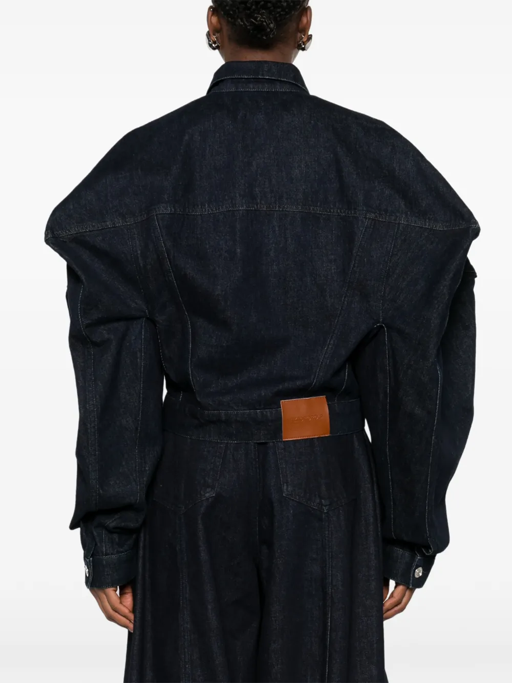patch-pockets denim jacket
