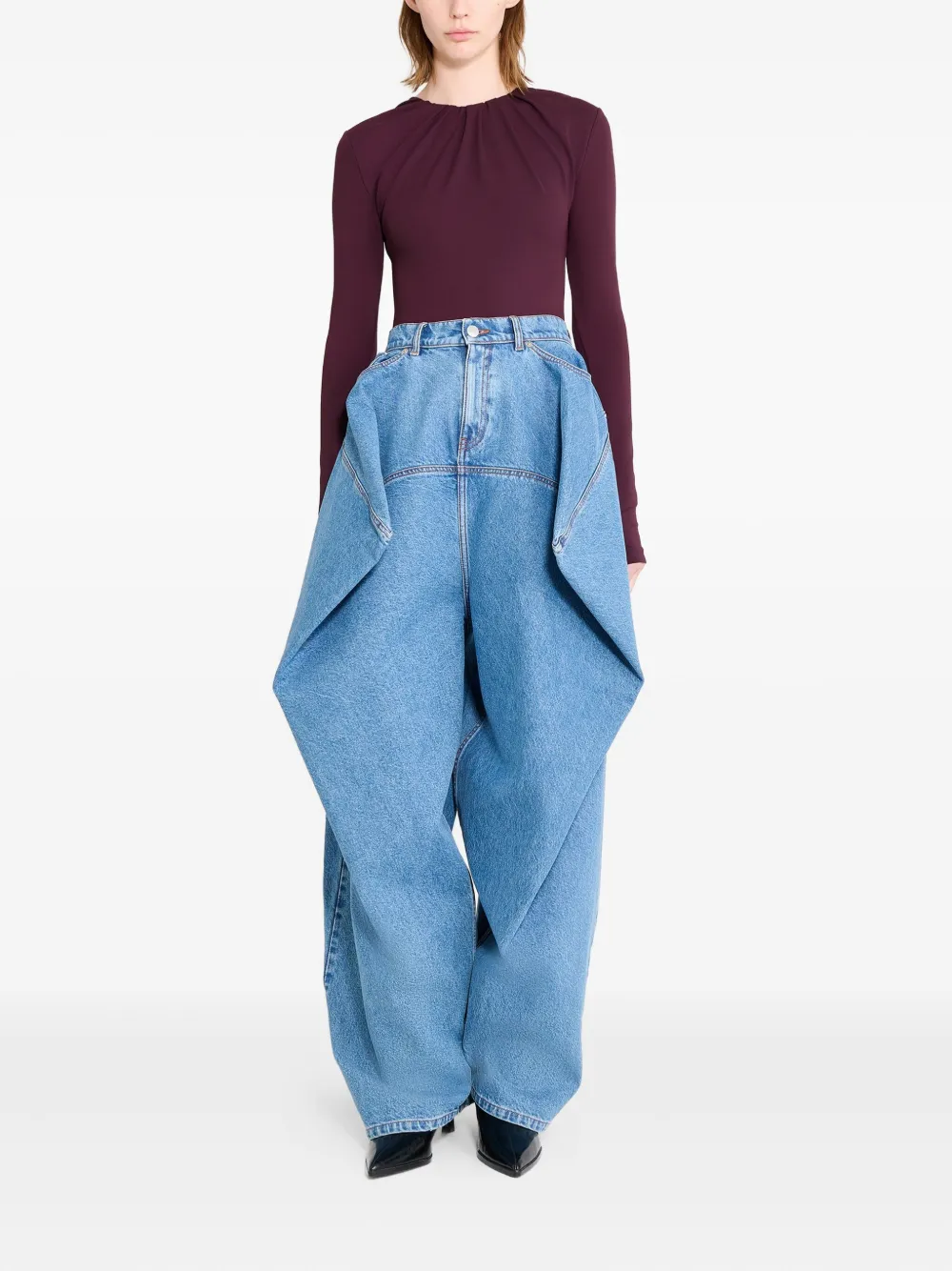 Viktor & Rolf Couture Square jeans - Blauw