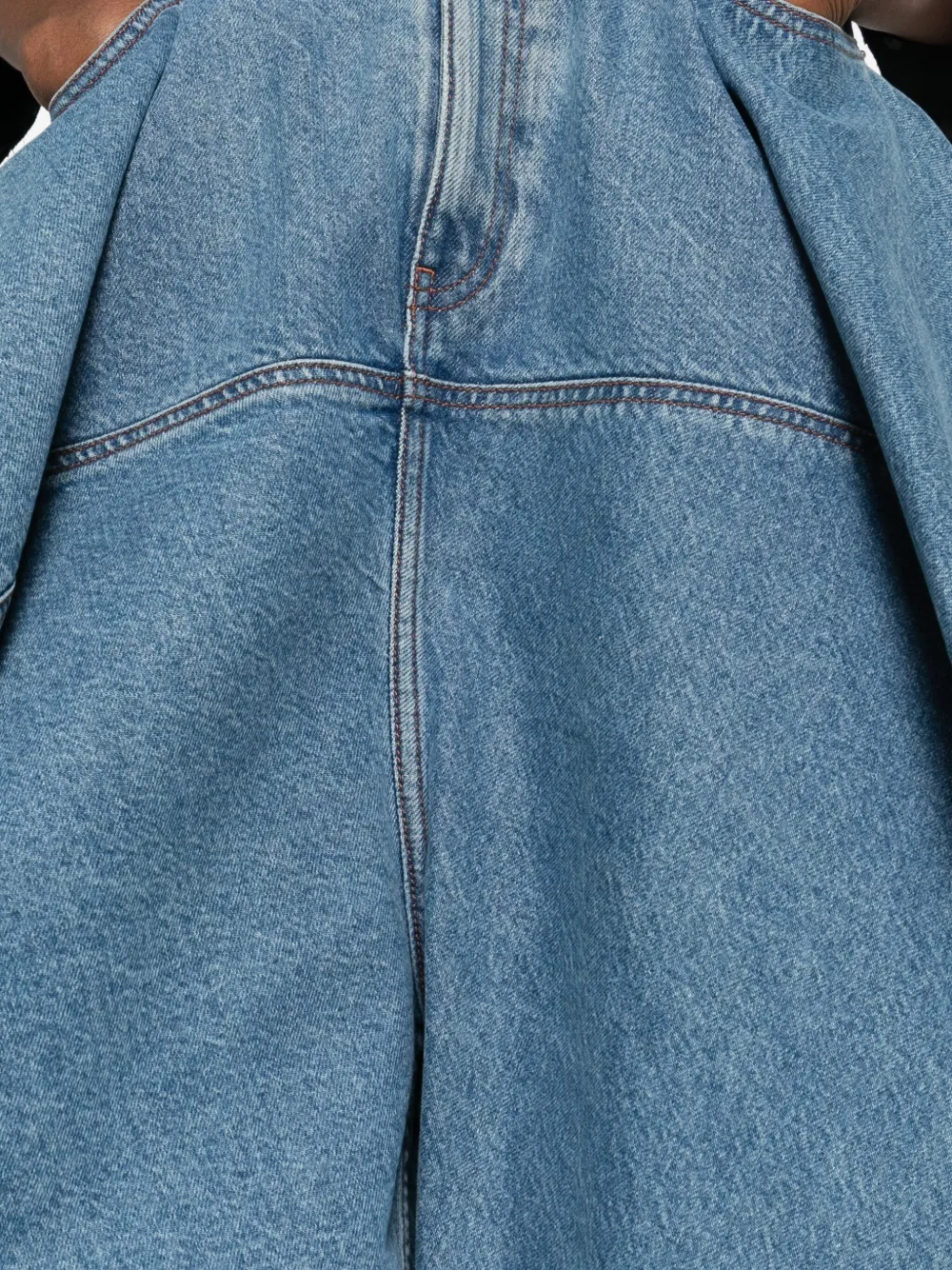 Viktor & Rolf Couture Square jeans Blauw