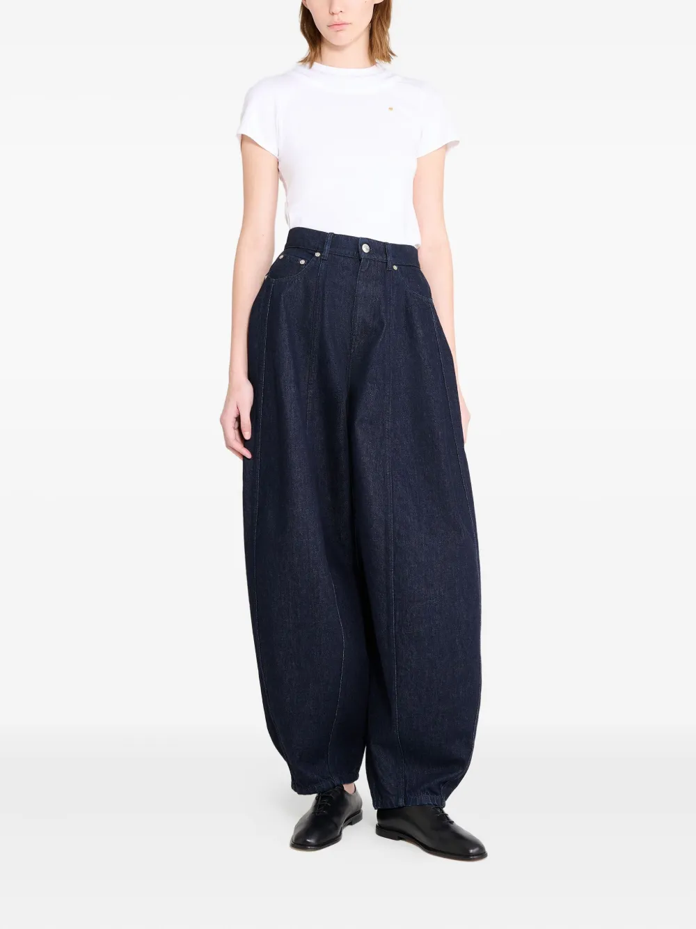 Viktor & Rolf panelled balloon-shaped jeans | Tapered Jeans | Image 2