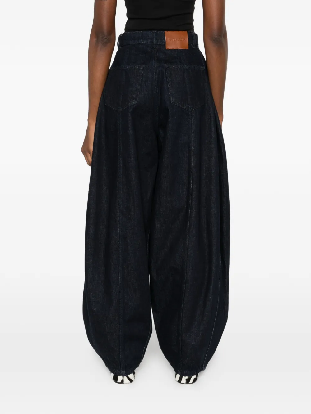 Viktor & Rolf Jeans met ballonvormige vlakken Blauw