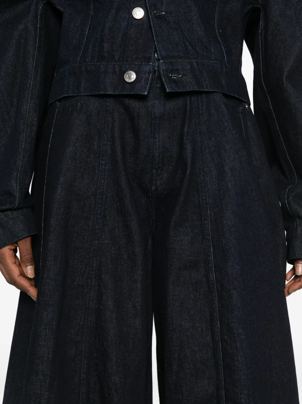 Viktor & Rolf Jeans met ballonvormige vlakken Blauw