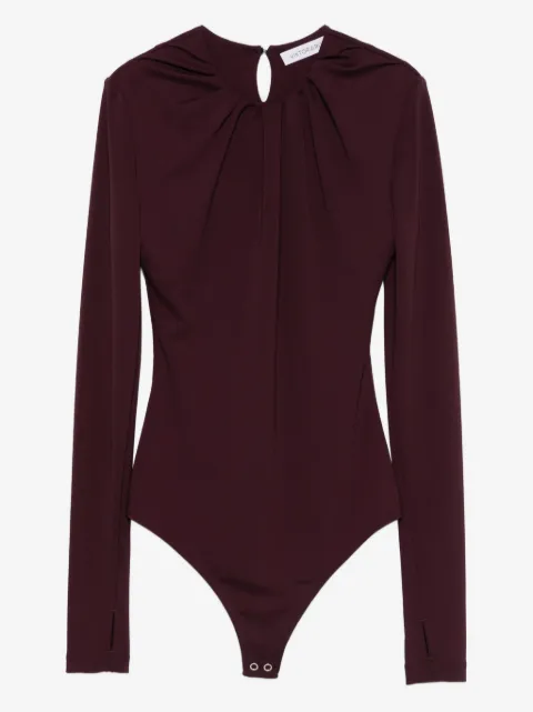 Viktor & Rolf draped-neckline bodysuit