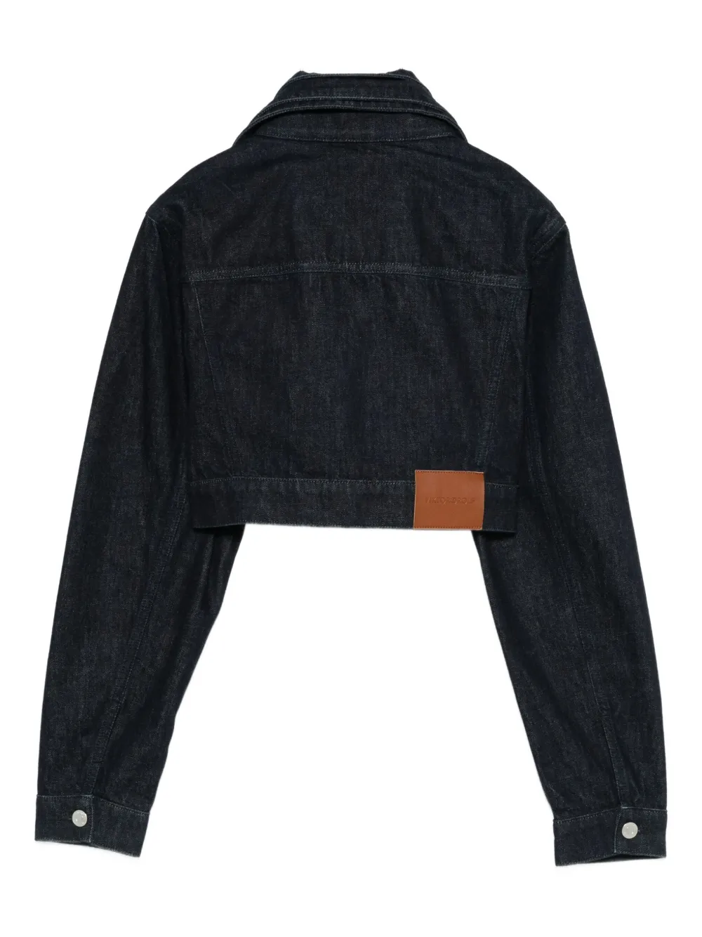 Viktor & Rolf Cropped spijkerjack Blauw