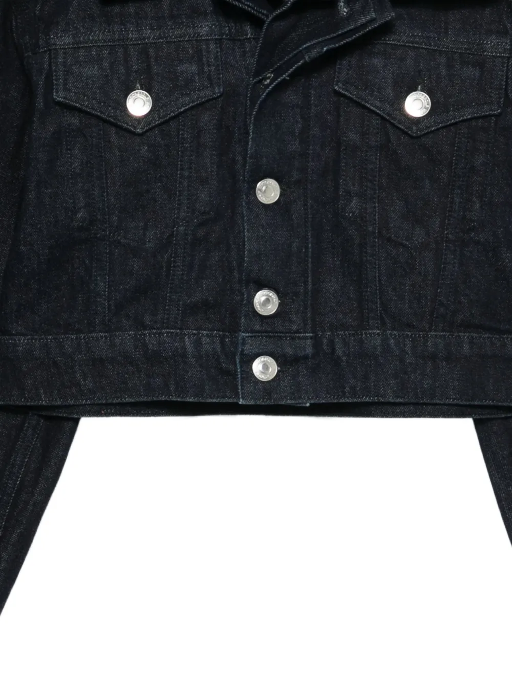 Viktor & Rolf Cropped spijkerjack Blauw