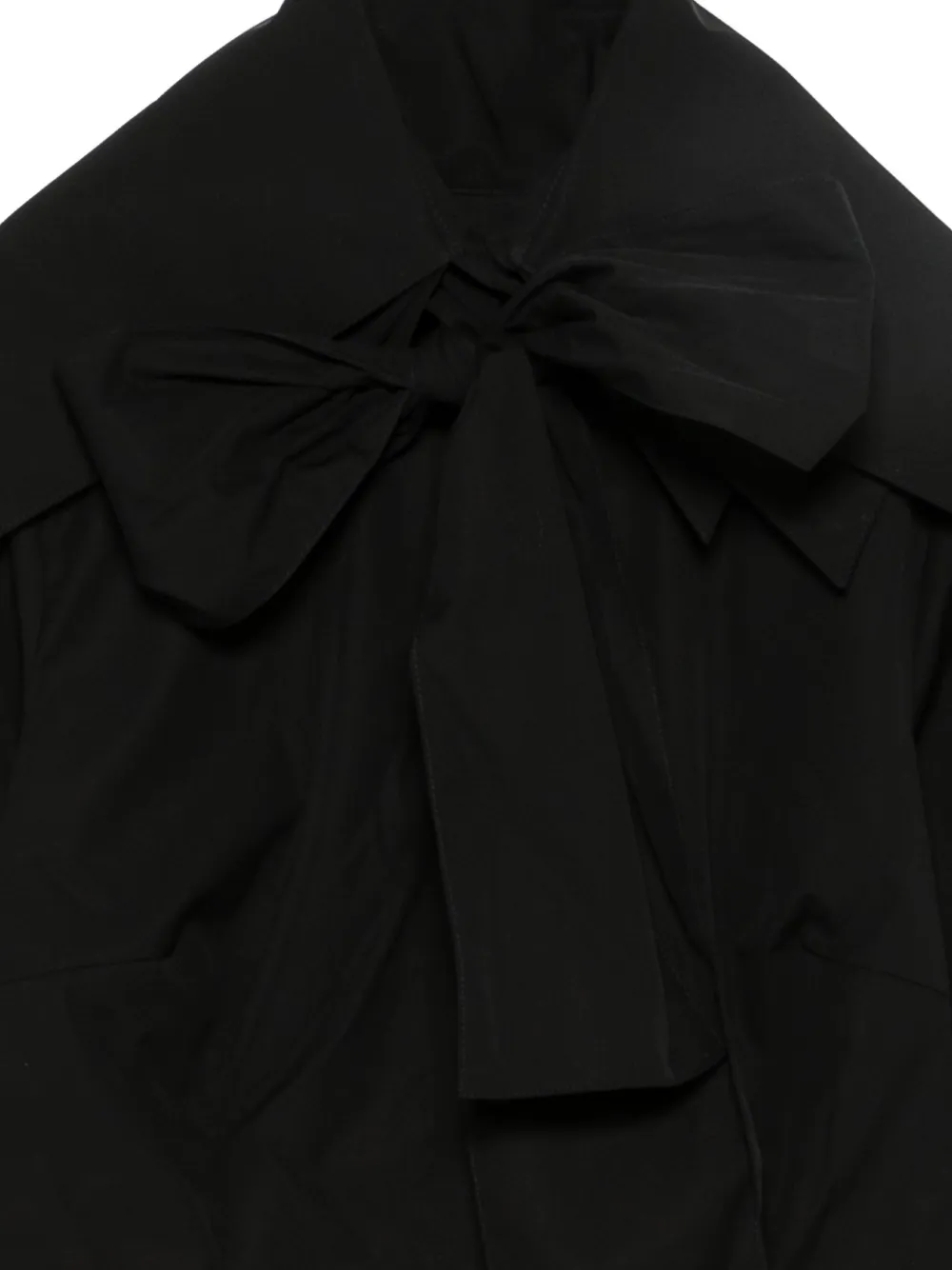 Viktor & Rolf Bow Detail Shirt In Black