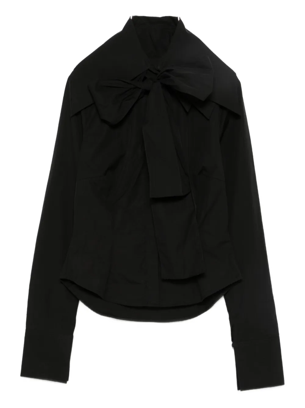 Viktor & Rolf Bow Detail Shirt In Black