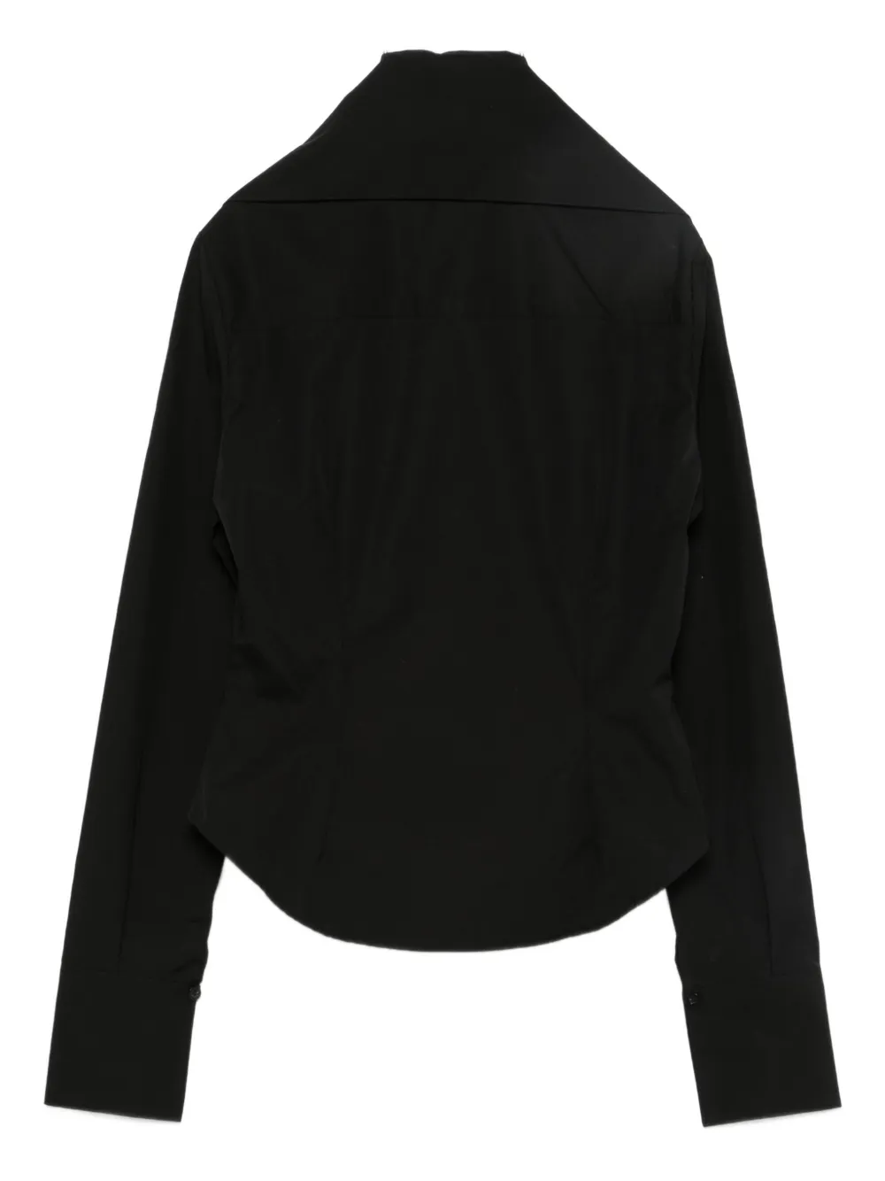 Viktor & Rolf bow detail shirt - Zwart