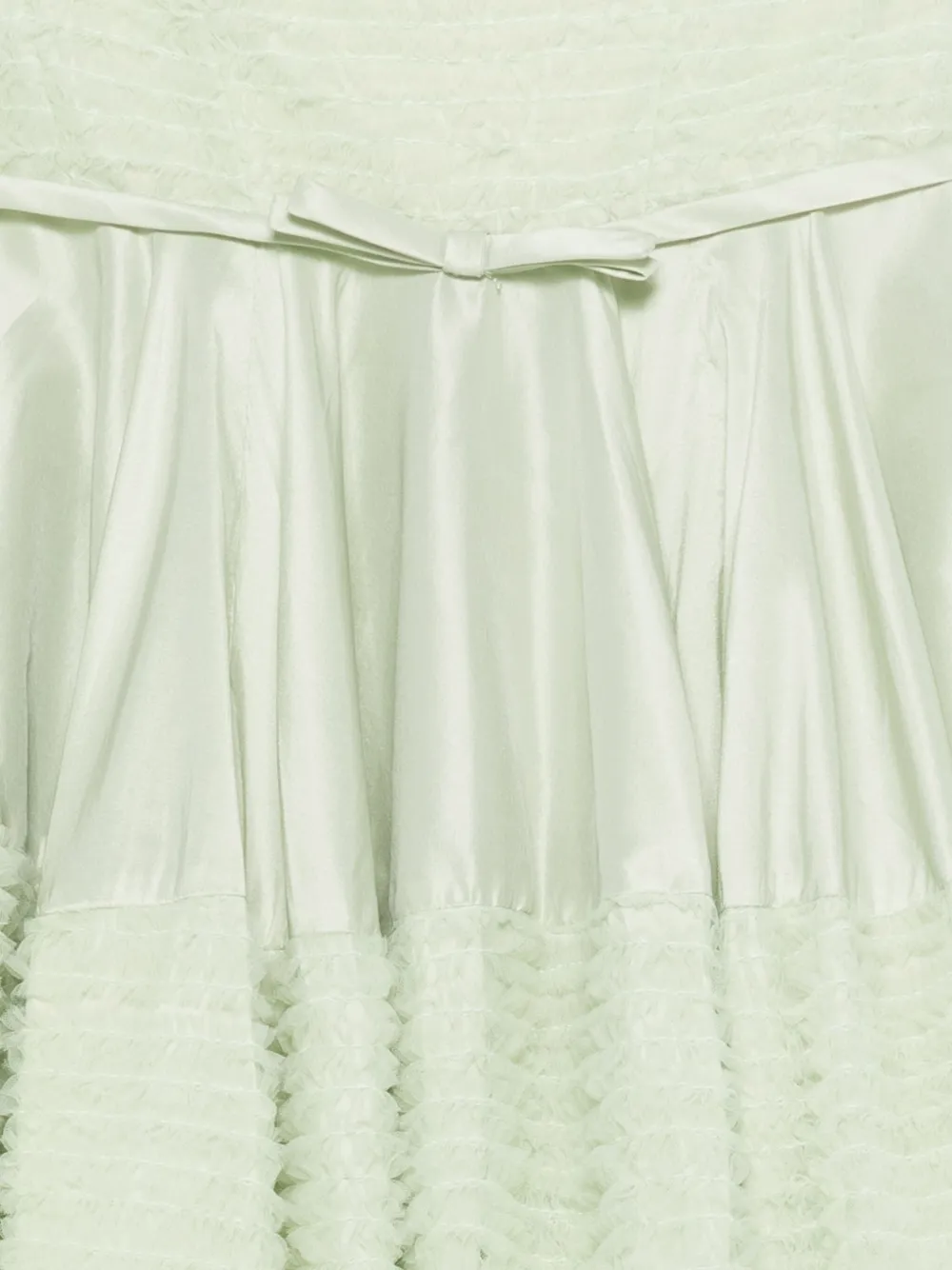 Viktor & Rolf Ruffled Dress In Green