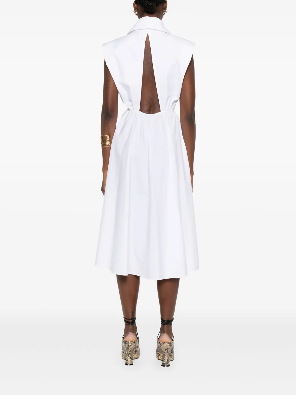 Viktor & Rolf Gelaagde blousejurk Wit