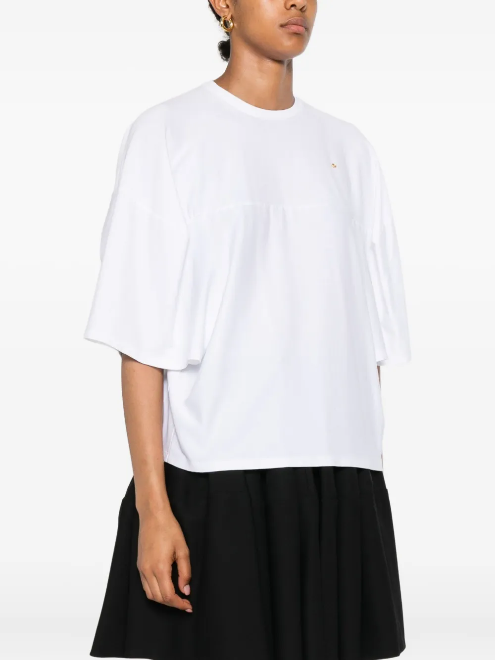 Viktor & Rolf Wide Short-sleeves T-shirt In White