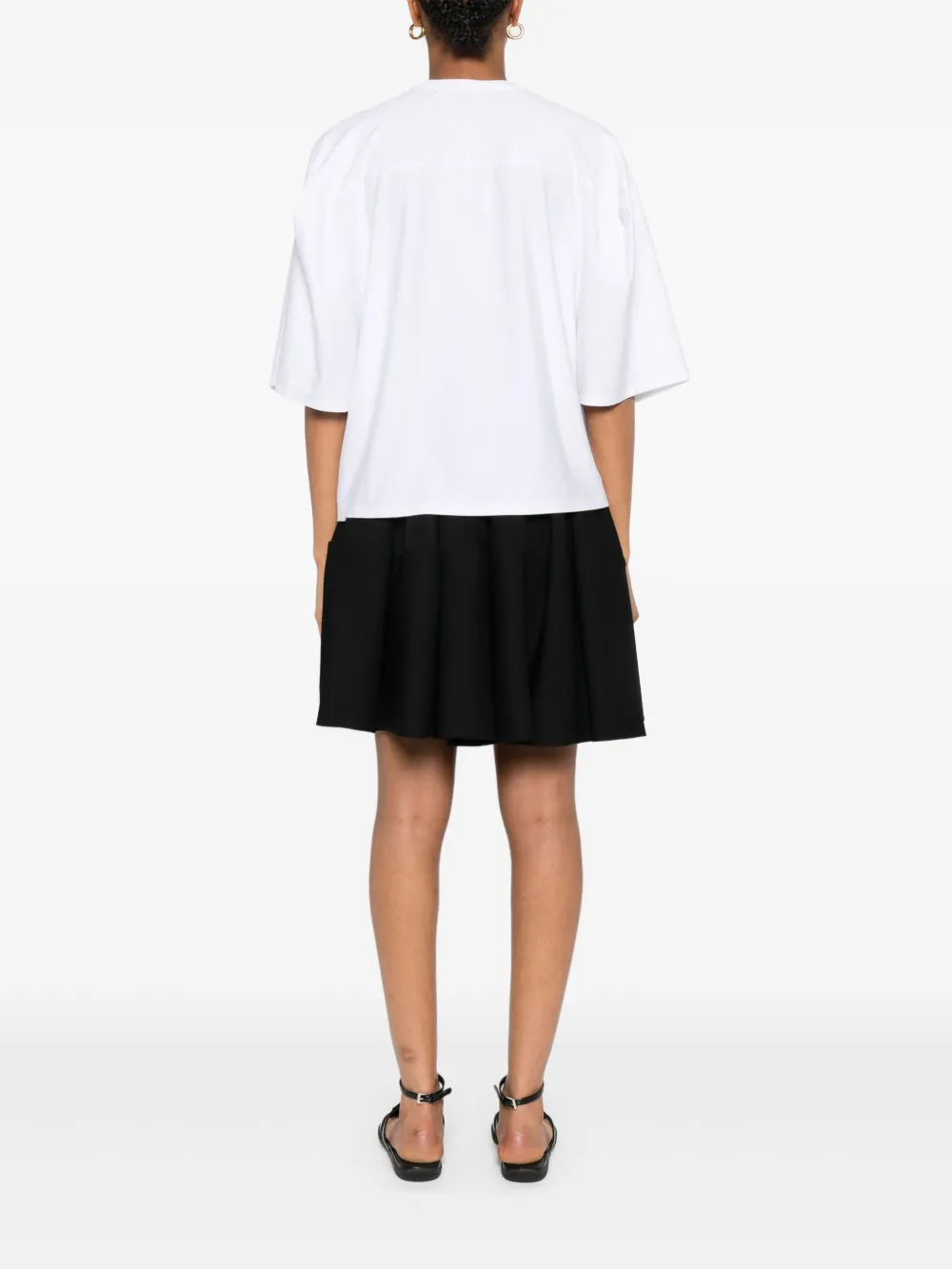 Viktor & Rolf Wide Short-sleeves T-shirt In White