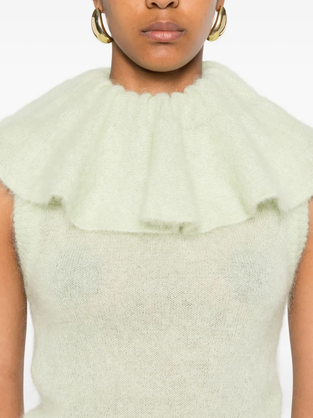 Viktor & Rolf Spencer met ruches Groen