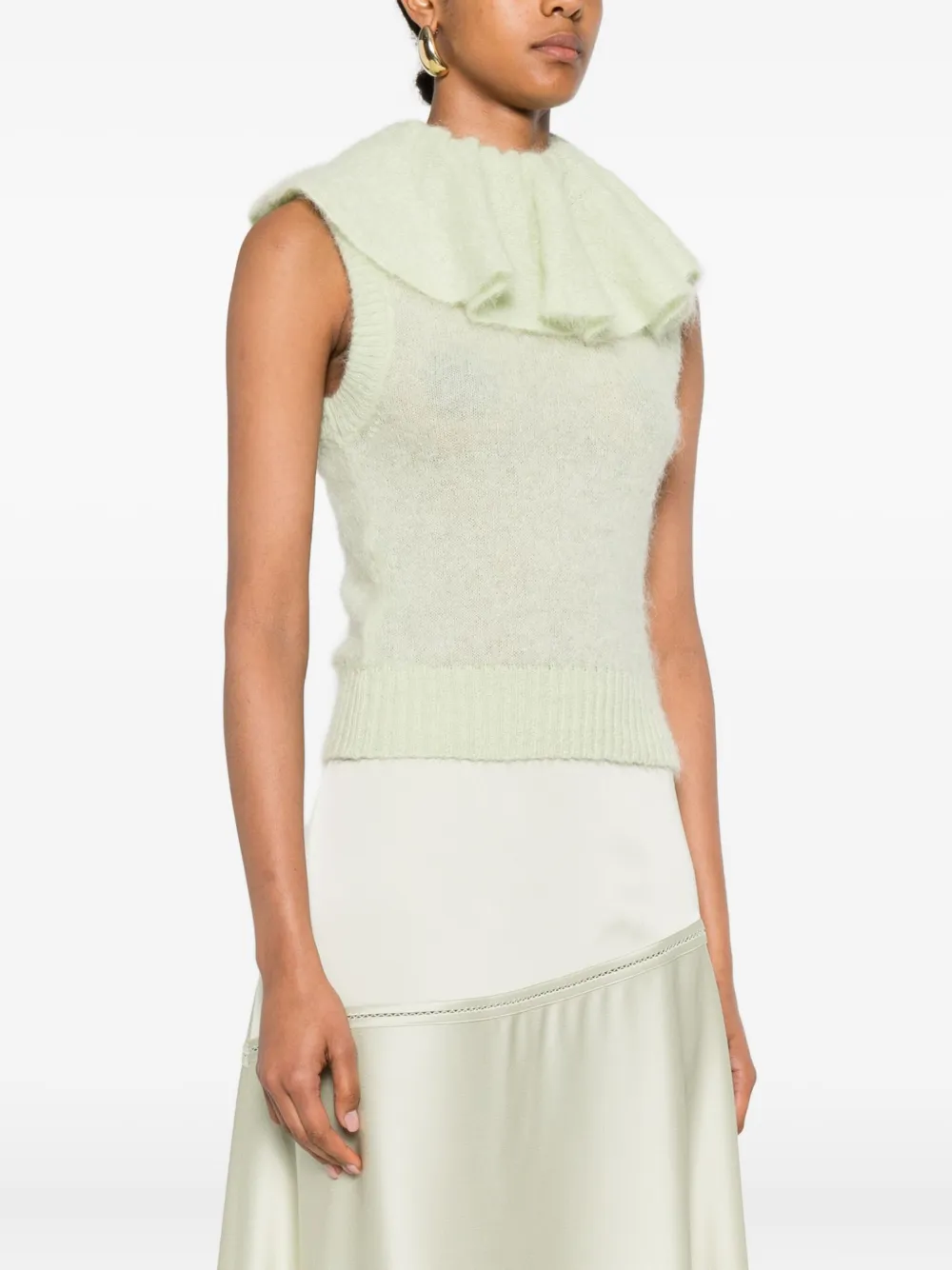 Viktor & Rolf Spencer met ruches Groen