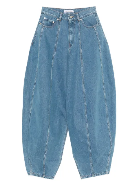 Viktor & Rolf panelled balloon-shaped jeans