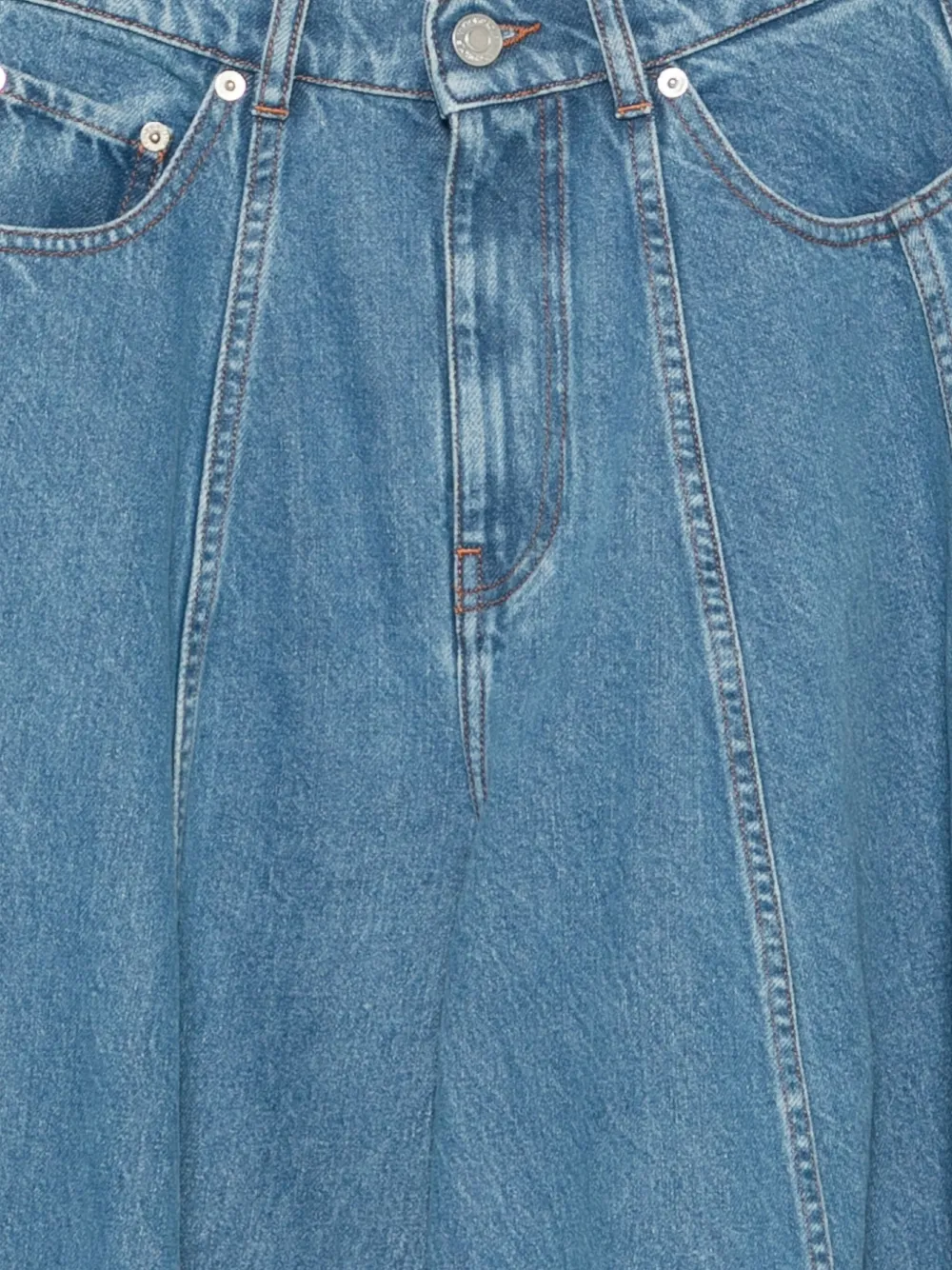 Viktor & Rolf Jeans met ballonvormige vlakken Blauw