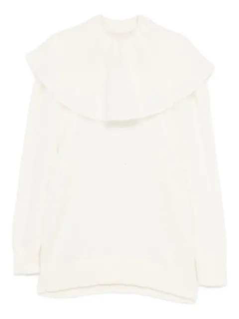 Viktor & Rolf volant ruffled-neck sweater