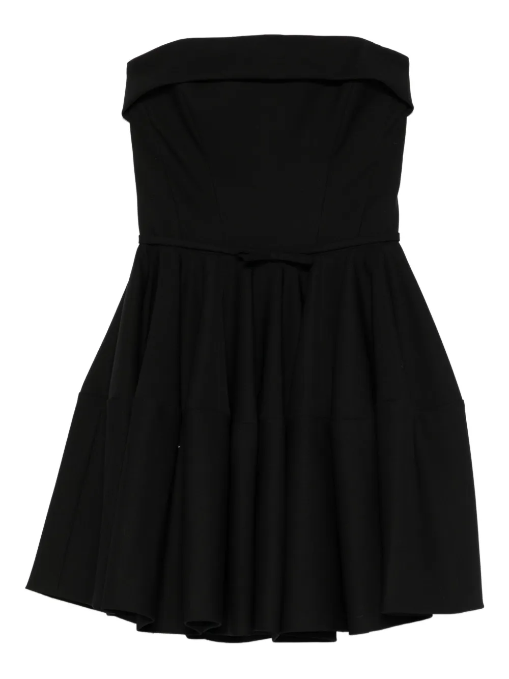 Viktor & Rolf Circle Mini Dress In Black