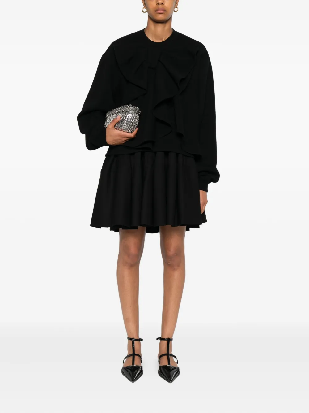 Viktor & Rolf A-lijn rok - Zwart