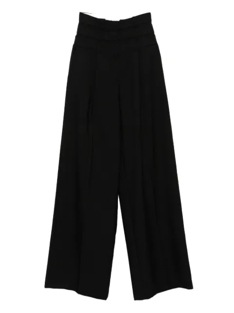 Viktor & Rolf pleated high-waisted trousers