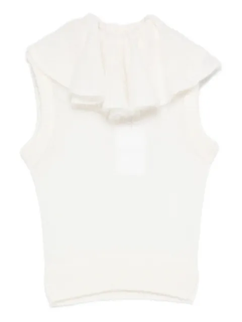 Viktor & Rolf ruffled sleeveless top