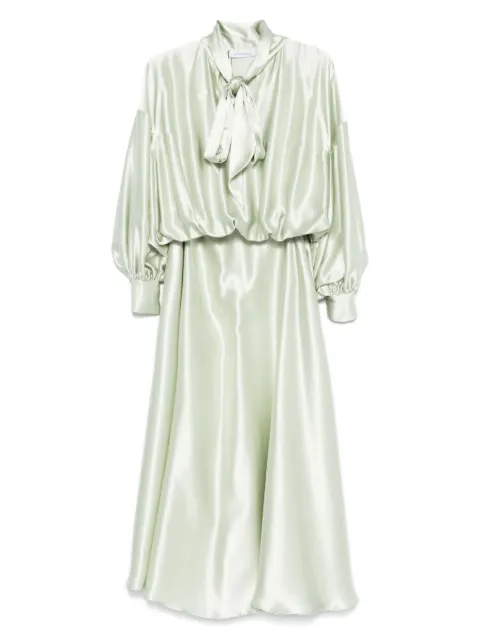 Viktor & Rolf pussy-bow maxi dress