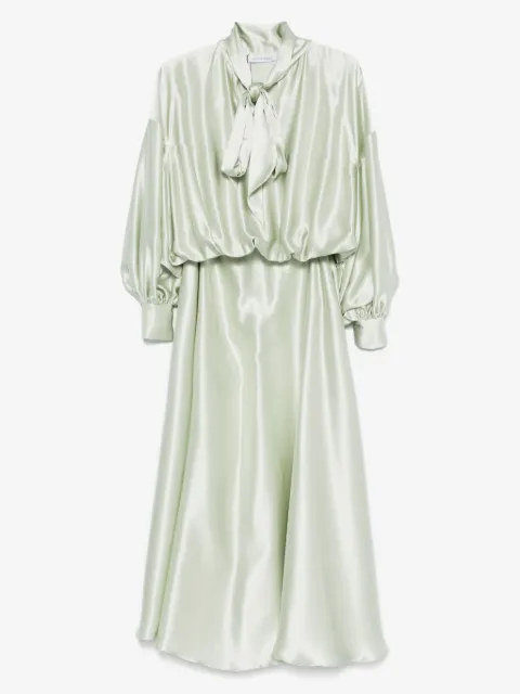 Viktor & Rolf pussy-bow maxi dress