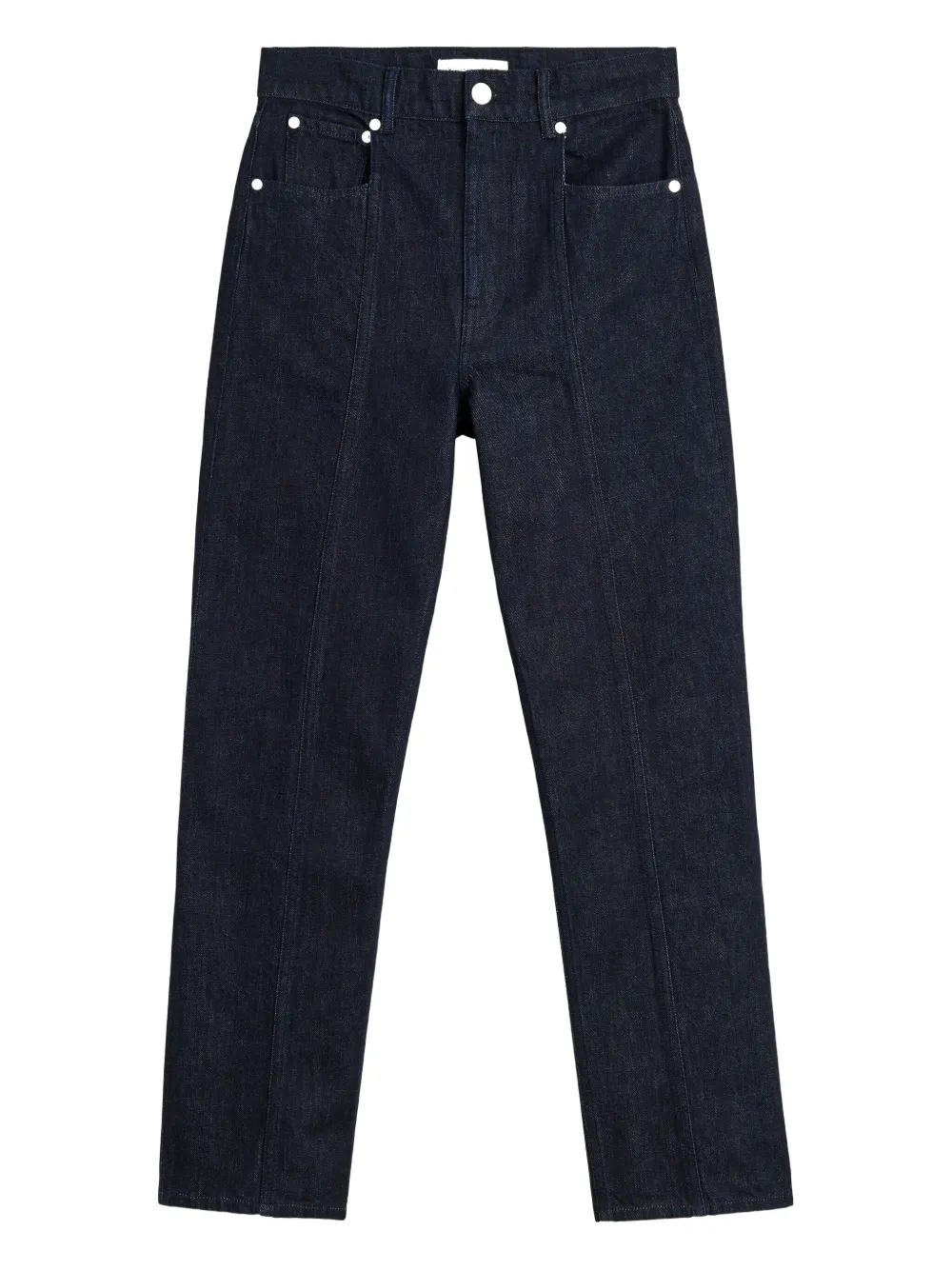 Viktor & Rolf Five-pocket Panelled Jeans In Blue