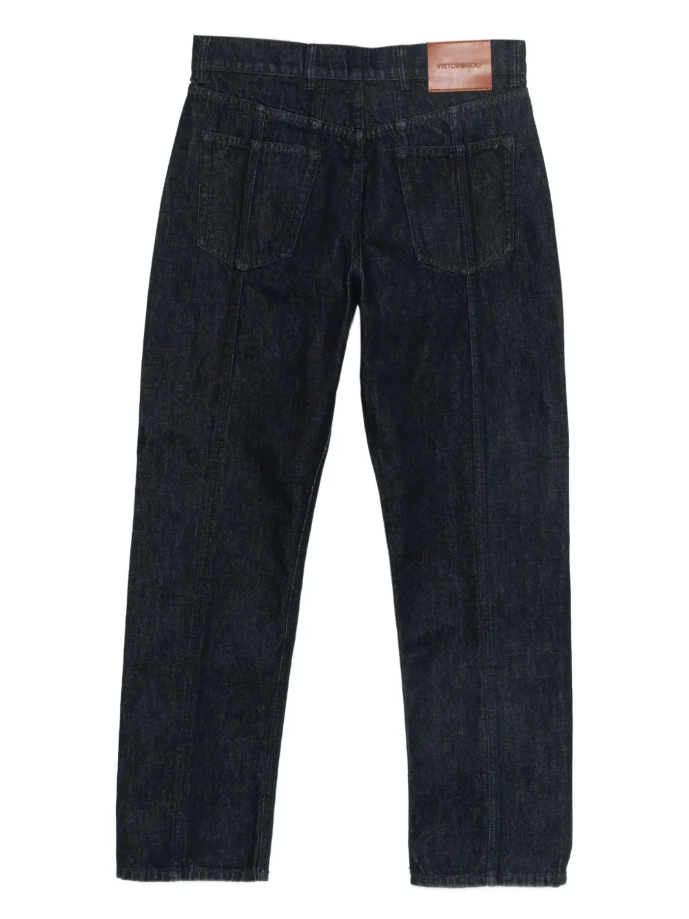 Viktor & Rolf Jeans met vijf zakken en vlakken Blauw