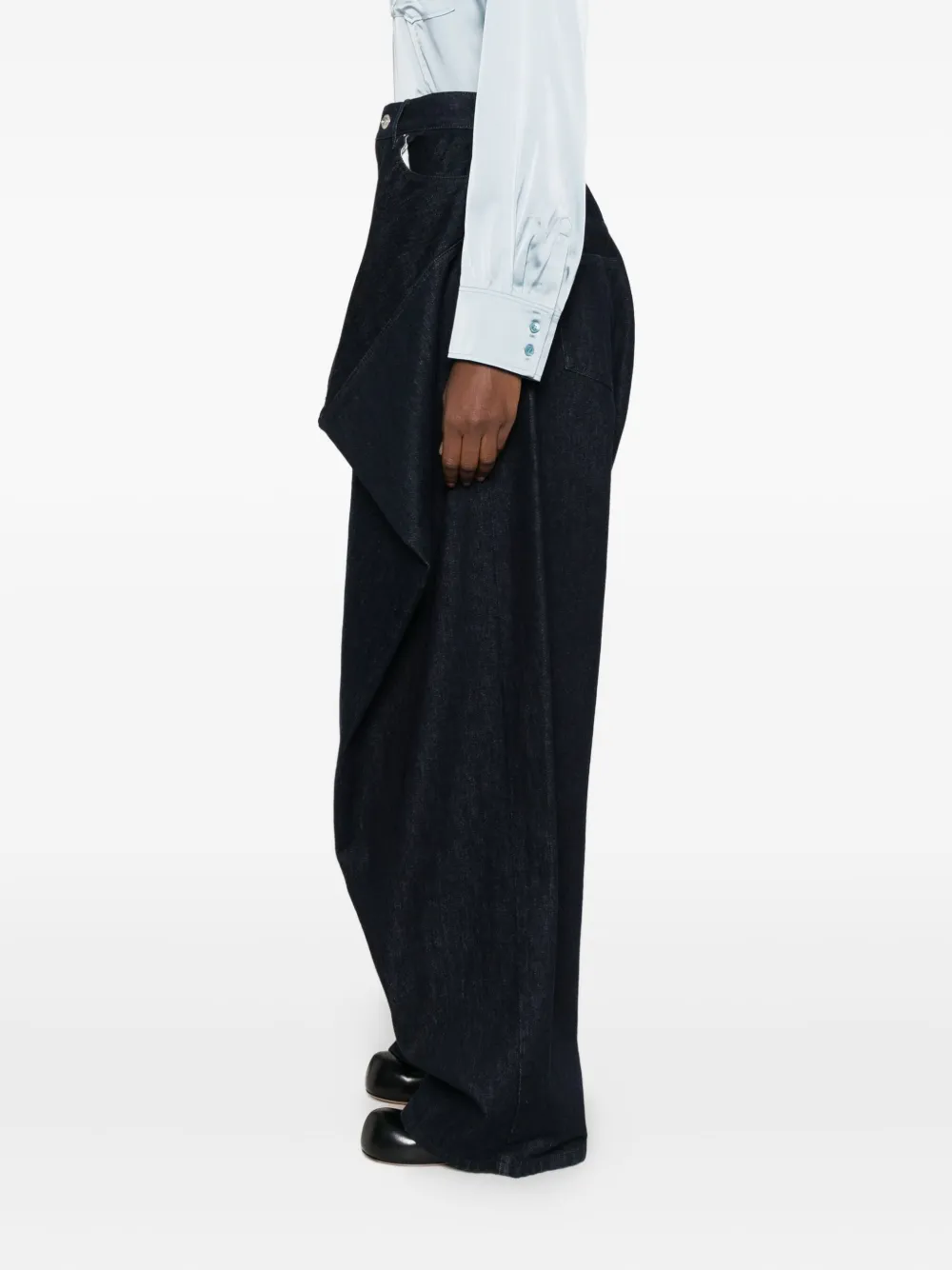 Viktor & Rolf Jeans met klepvlakken en vijf zakken Blauw