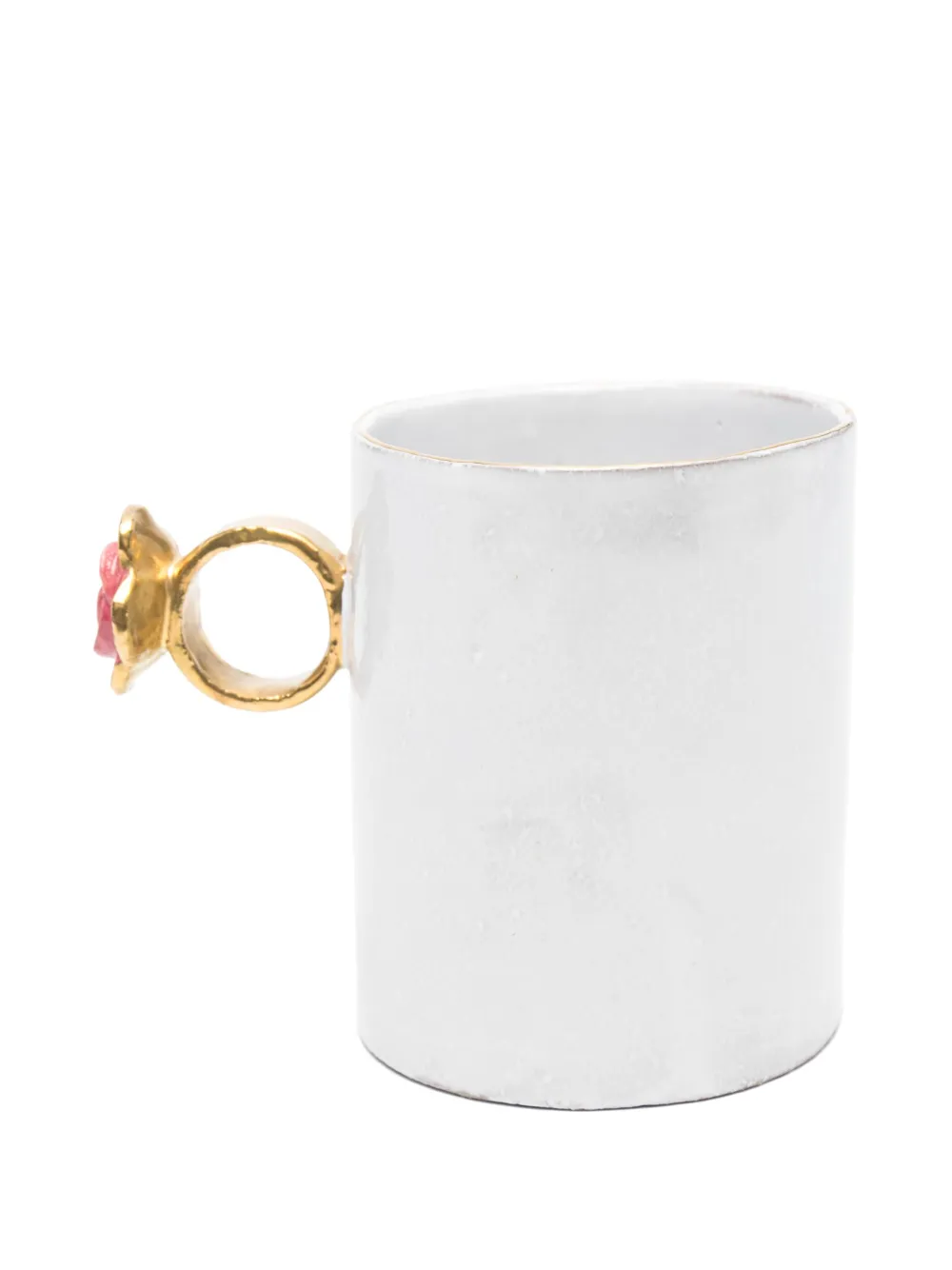 Astier De Villatte x Serena Carone Rose Ring mug | Tea & Coffee | Image 2