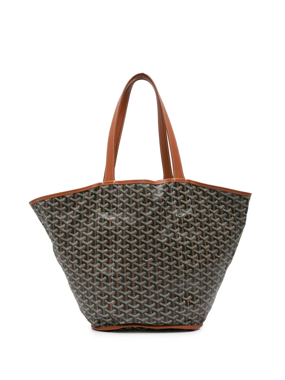 Goyard Pre-Owned 2016-2024 ゴヤールディン リバーシブル ベラーラ トートバッグ - ブラック Goyard Pre-Owned 2016-2024 ゴヤールディン リバーシブル ベラーラ トートバッグ - ブラック