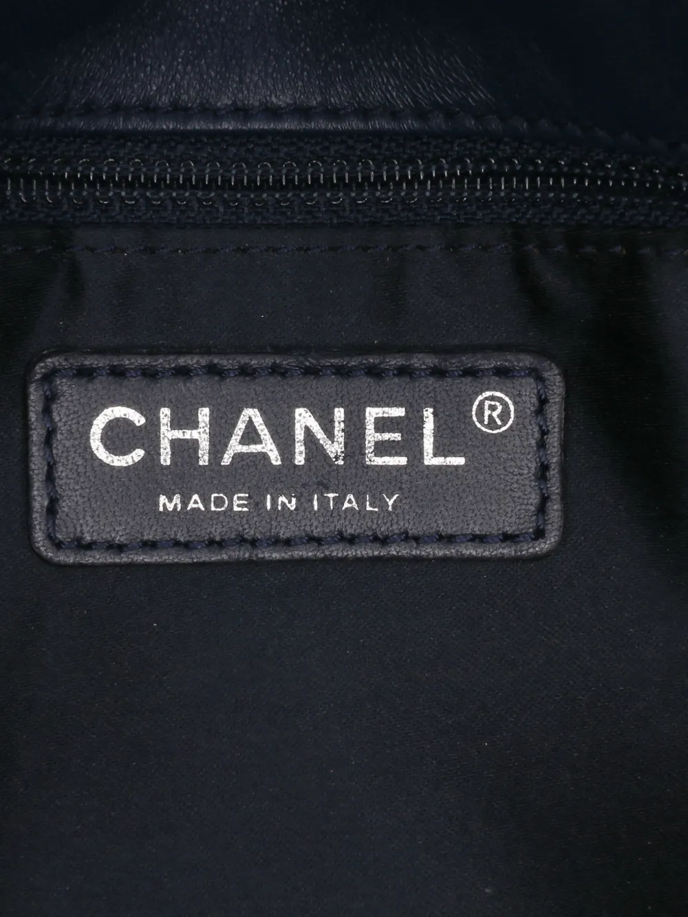 Pre-owned Chanel 2010-2011 Large Quilted Lambskin Ultimate Stitch Flap Shoulder Bag In Blue