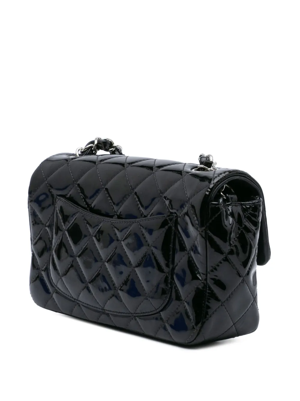 CHANEL Pre-Owned 2014 Mini Rectangular Classic Patent Single Flap crossbody bag | Pre-Owned | Image 2