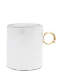 Astier De Villatte x Serena Carone Snake Ring mug - White