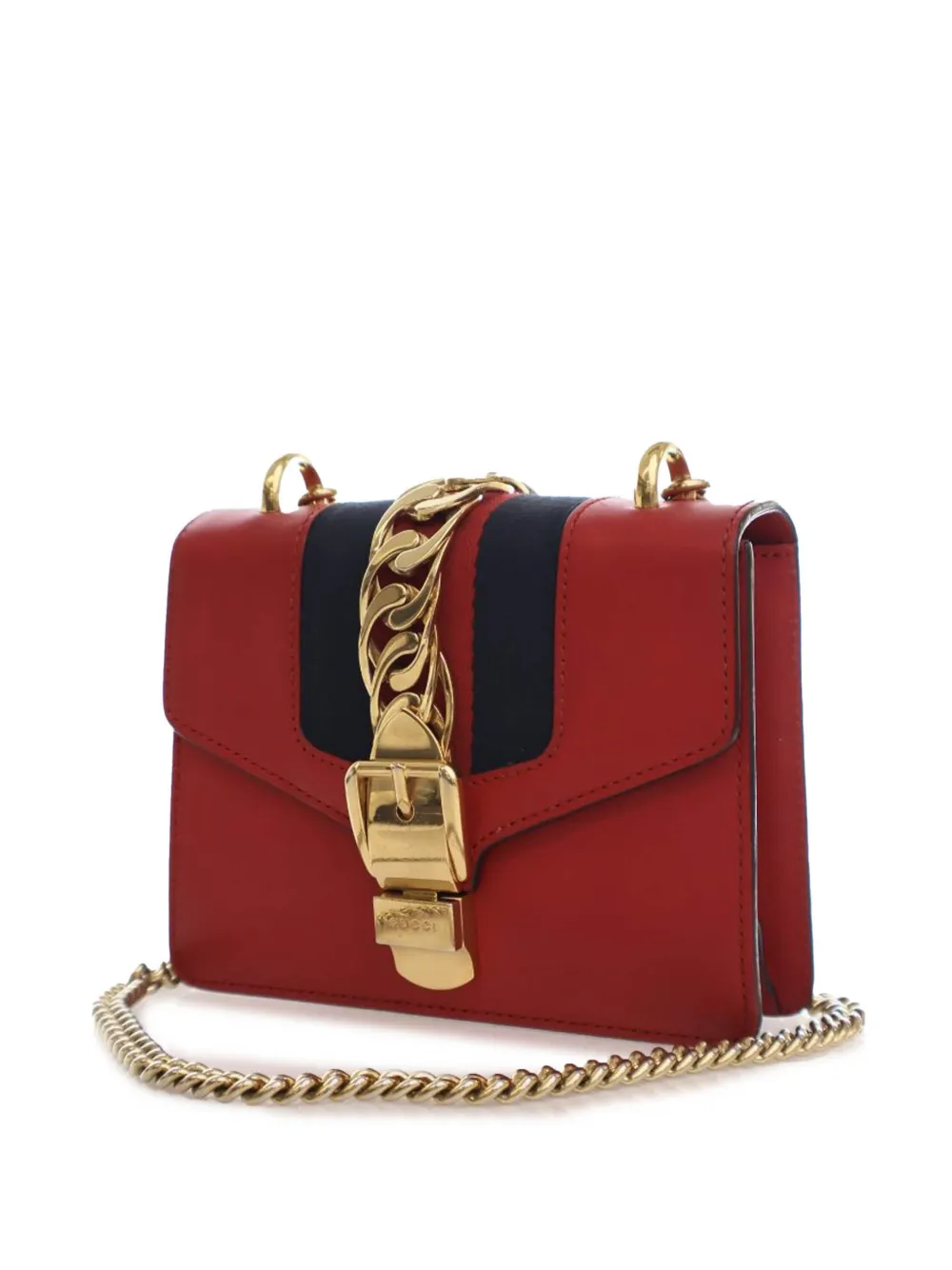 Gucci Pre-Owned Borsa a tracolla Sylvie mini in pelle con catena 2016-2024 | Borse | Image 2