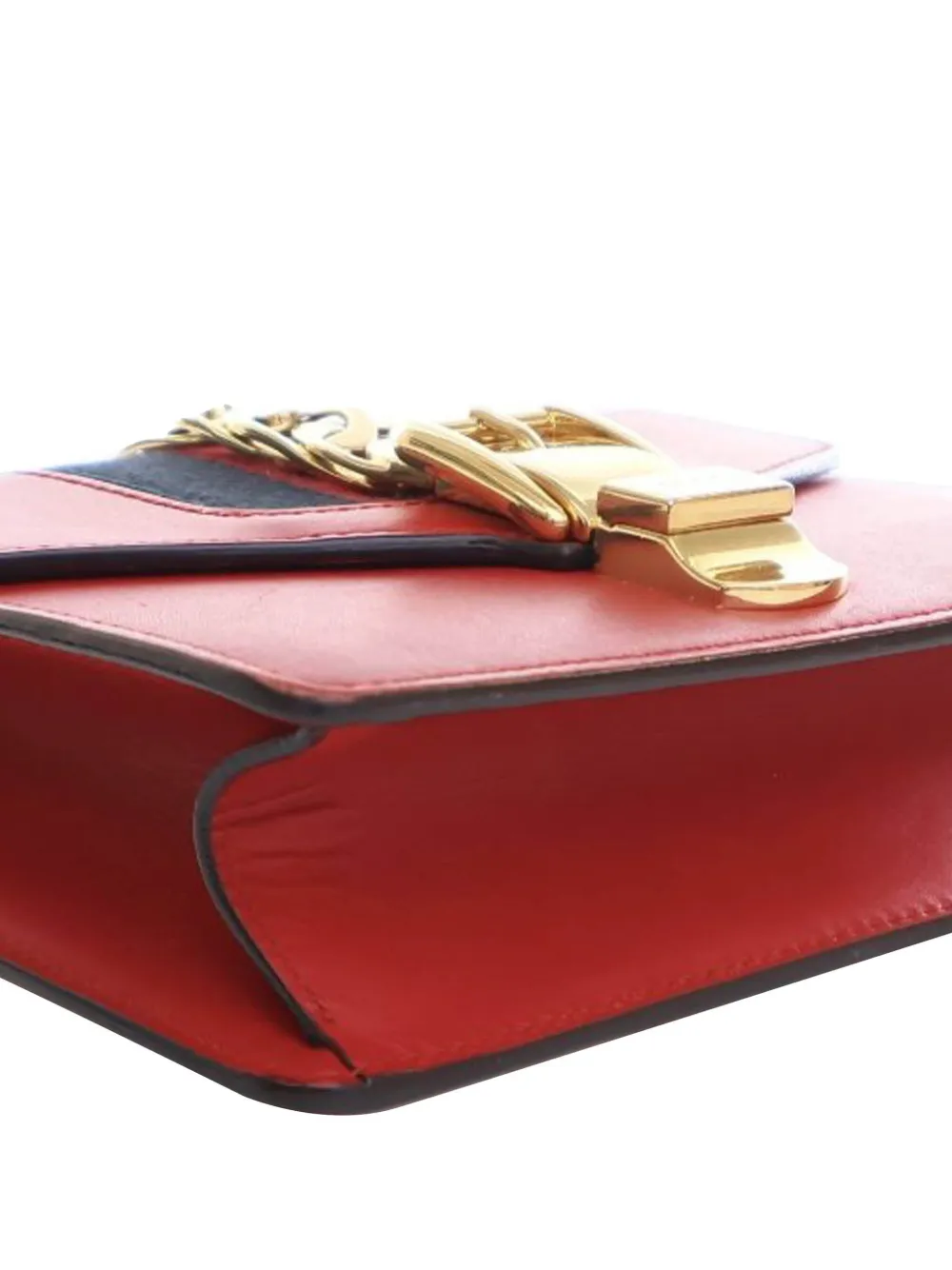Gucci Pre-Owned Borsa a tracolla Sylvie mini in pelle con catena 2016-2024 | Pre-owned | Image 4