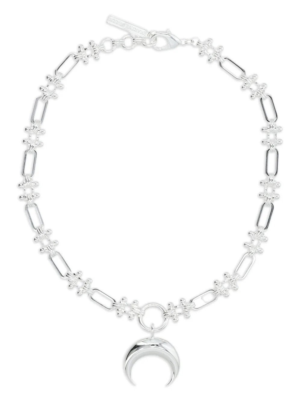 Marine Serre collar Crescent Moon | plateado | Image 1