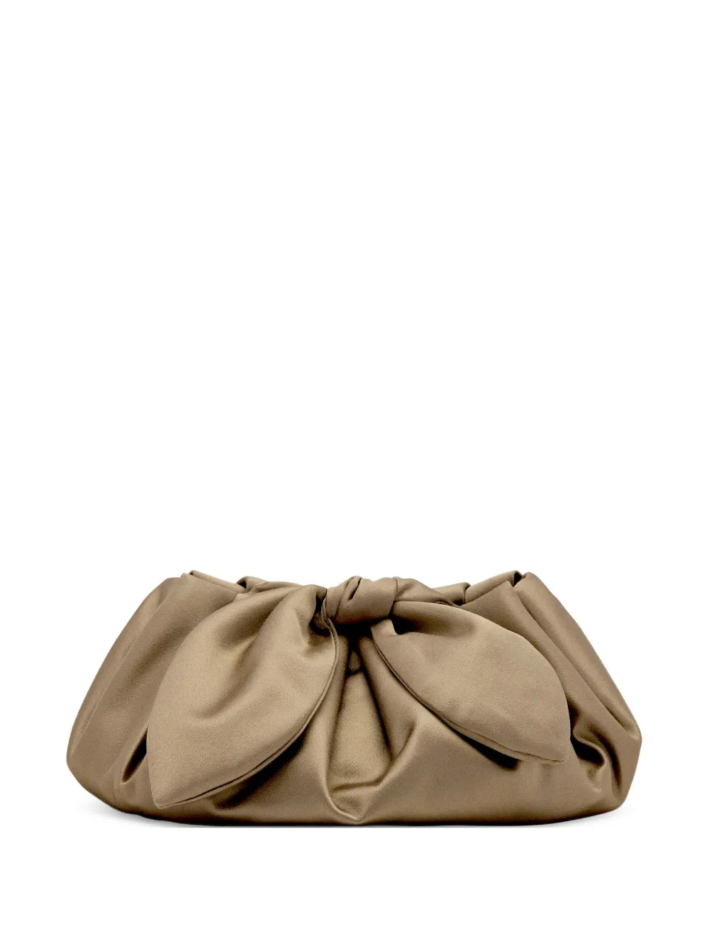 Oscar De La Renta Satin Clutch Bag