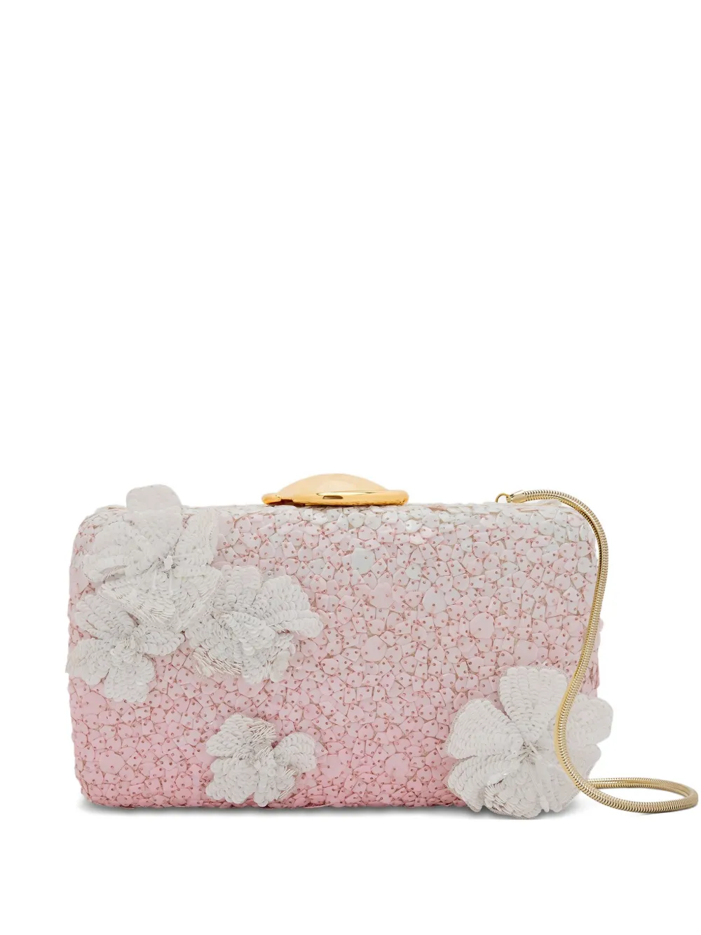 Oscar de la Renta O Minaudière clutch Roze