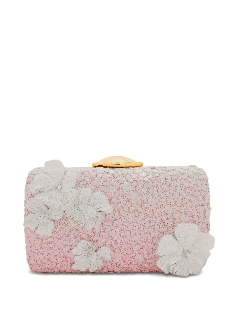 Oscar de la Renta O Minaudière clutch Roze