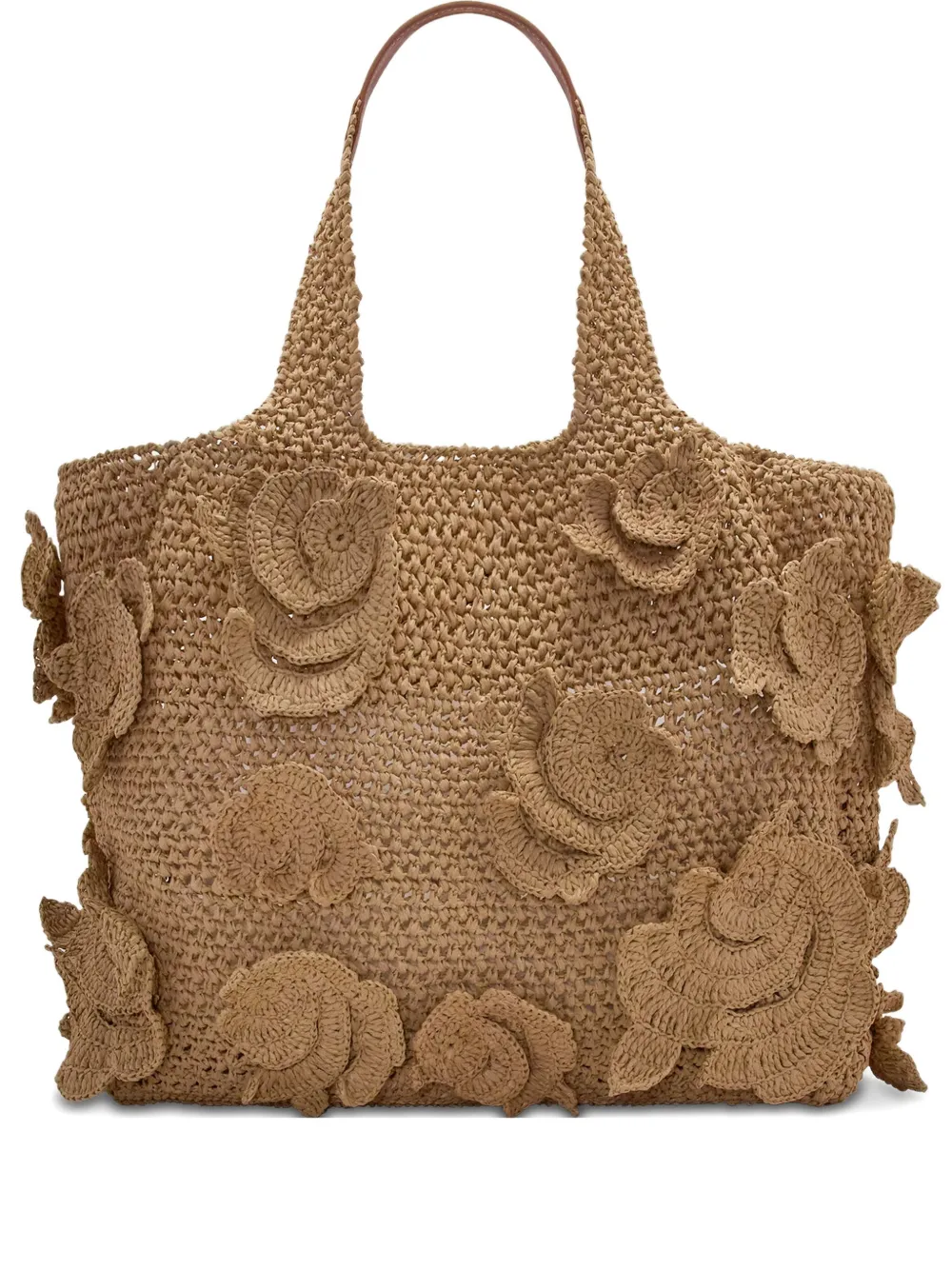 Oscar de la Renta Topaz ハンドバッグ - ブラウン Oscar de la Renta Topaz ハンドバッグ - ブラウン